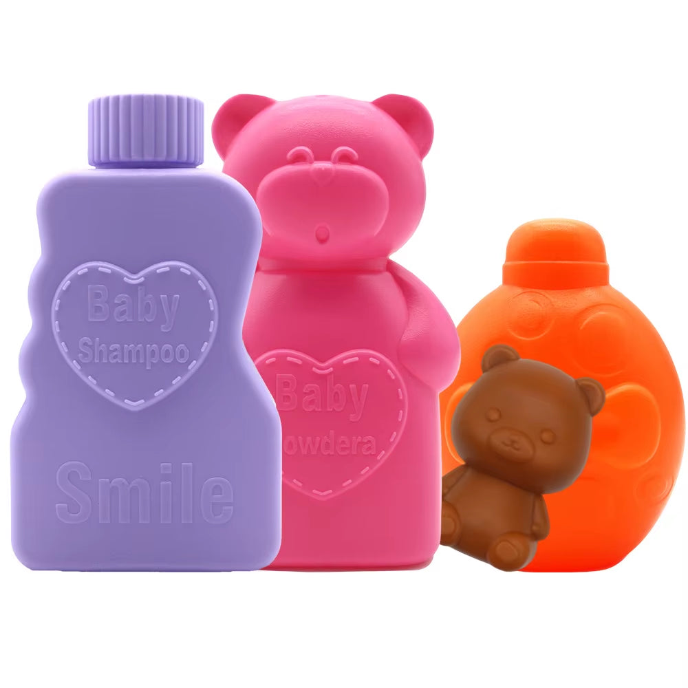 Milk Bottle Doll Accessories Diapers for 43Cm Baby Reborn Doll Clothes Toiletries Our Generation Baby Toy Mini Bottle Bowl,Gifts