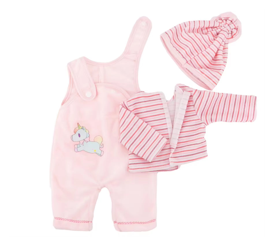 New Lovely Dolls Suit Fit for 43Cm New Born Doll 17Inch Reborn Baby Doll Accessories