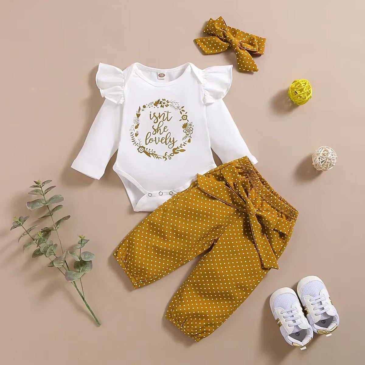 3Pcs Baby Girl Clothes Set Newborn Kids Clothing Childern Toddler Girl Clothes Bebe Girl Outfits Infant New Born Clothes