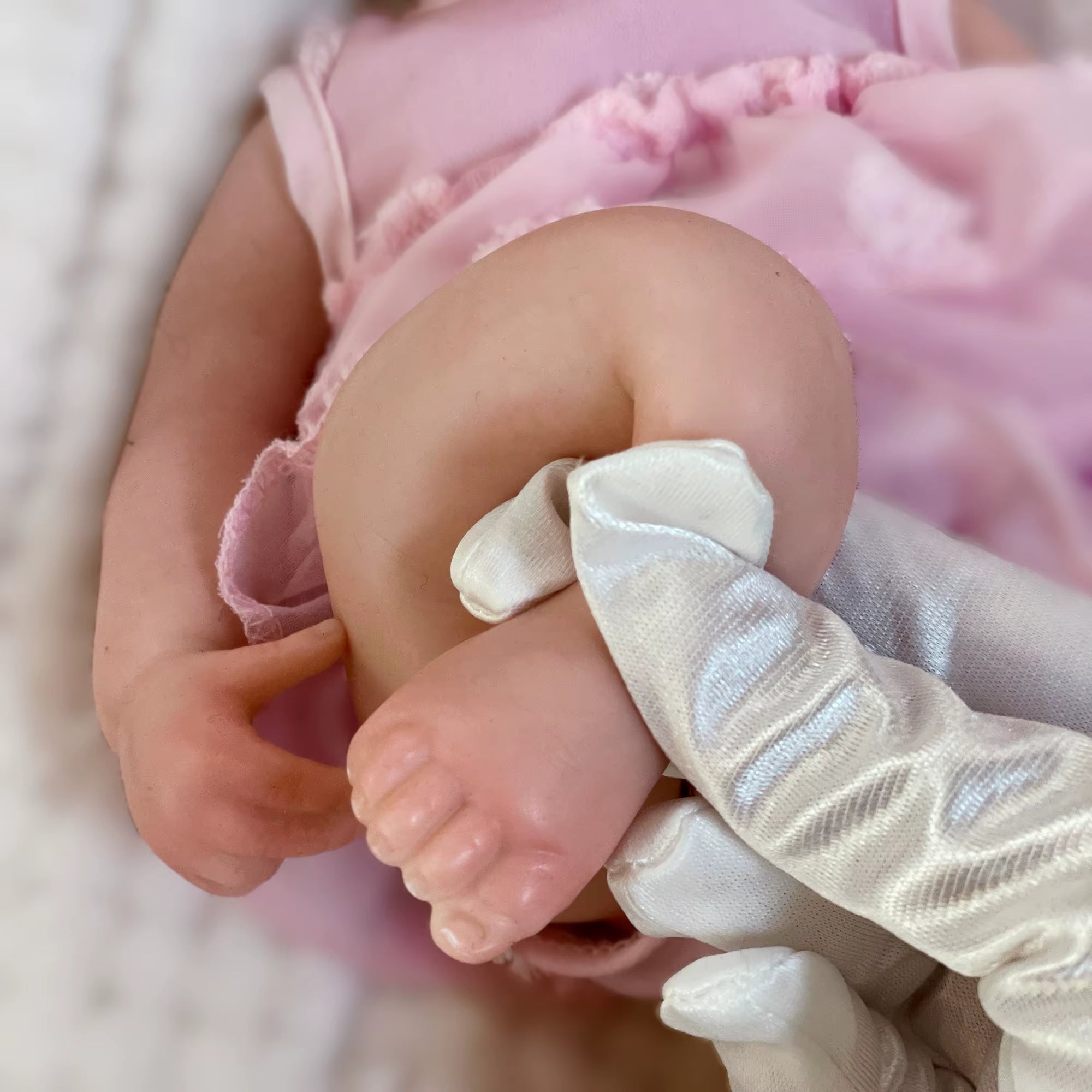 13Inch Open Mouth Pascale Reborn Dolls Full Body Soft Silicone Girl Painted Bebe Reborn Doll Toys Reborn De Silicone Real Cuerpo