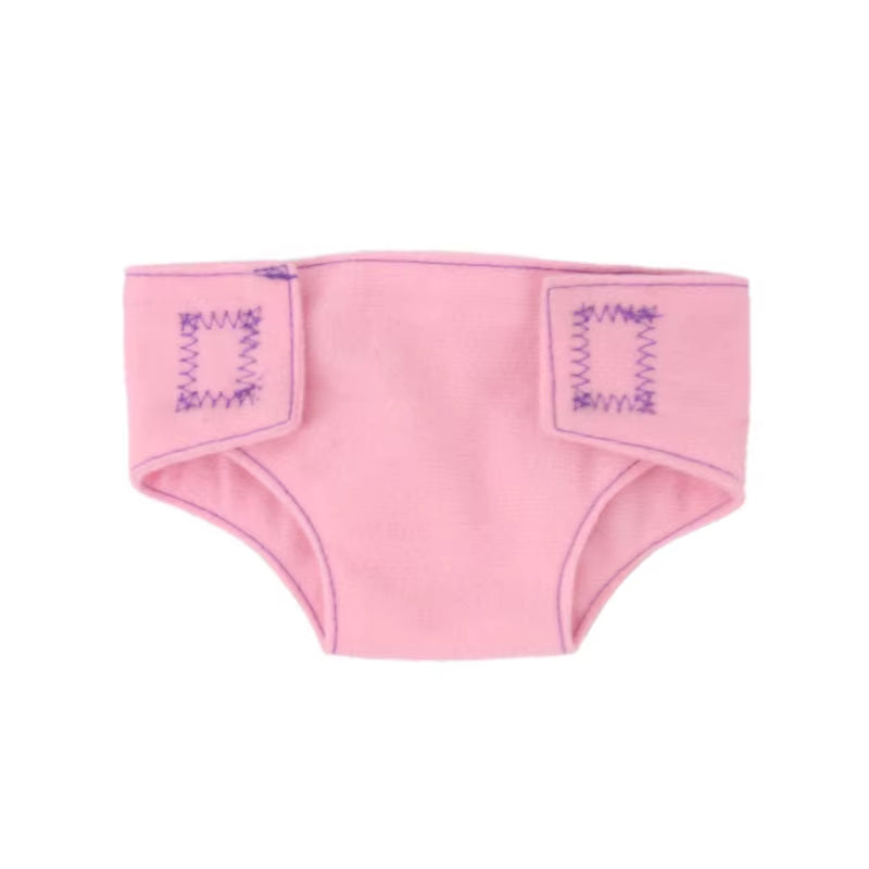 Doll Diapers Cute Underwear Animal Fruit Print for 18Inch American Doll Girls&43Cm Baby Reborn,Our Generation,Doll Clothes Panty