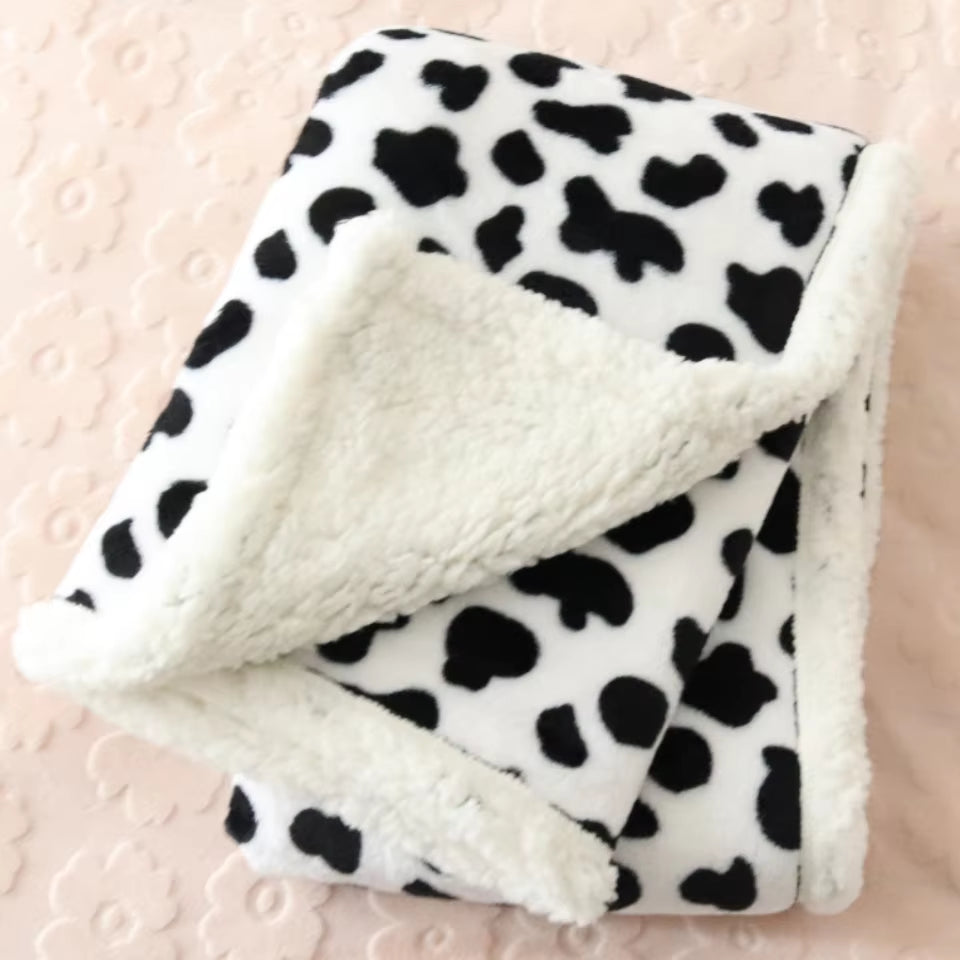 Baby Blankets New Thicken Double Layer Cartoon Fleece Infant Swaddle Bebe Envelope Stroller Wrap Newborn Baby Bedding Blanket