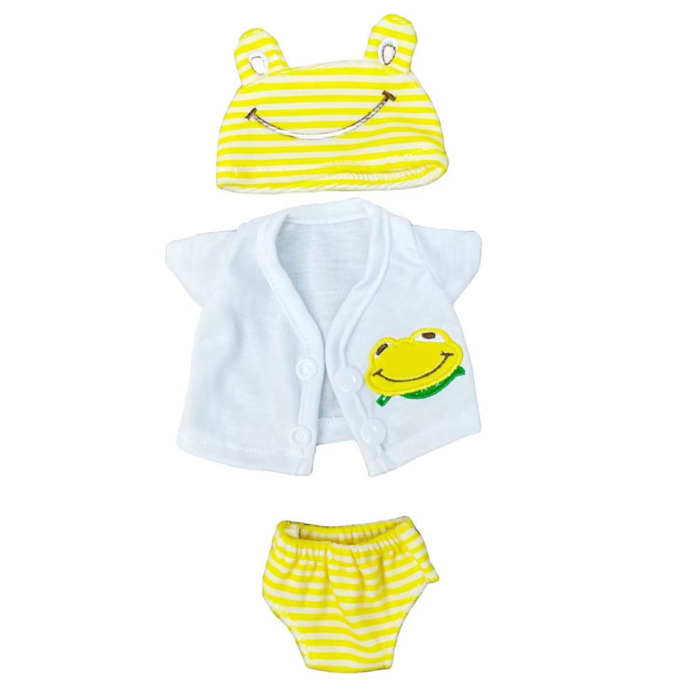 4 Styles Bebe Reborn Doll Clothes Suit for 10 or 13Inch Reborn Silicone Baby Dolls High Quality Outfits Reborn Doll Accessories