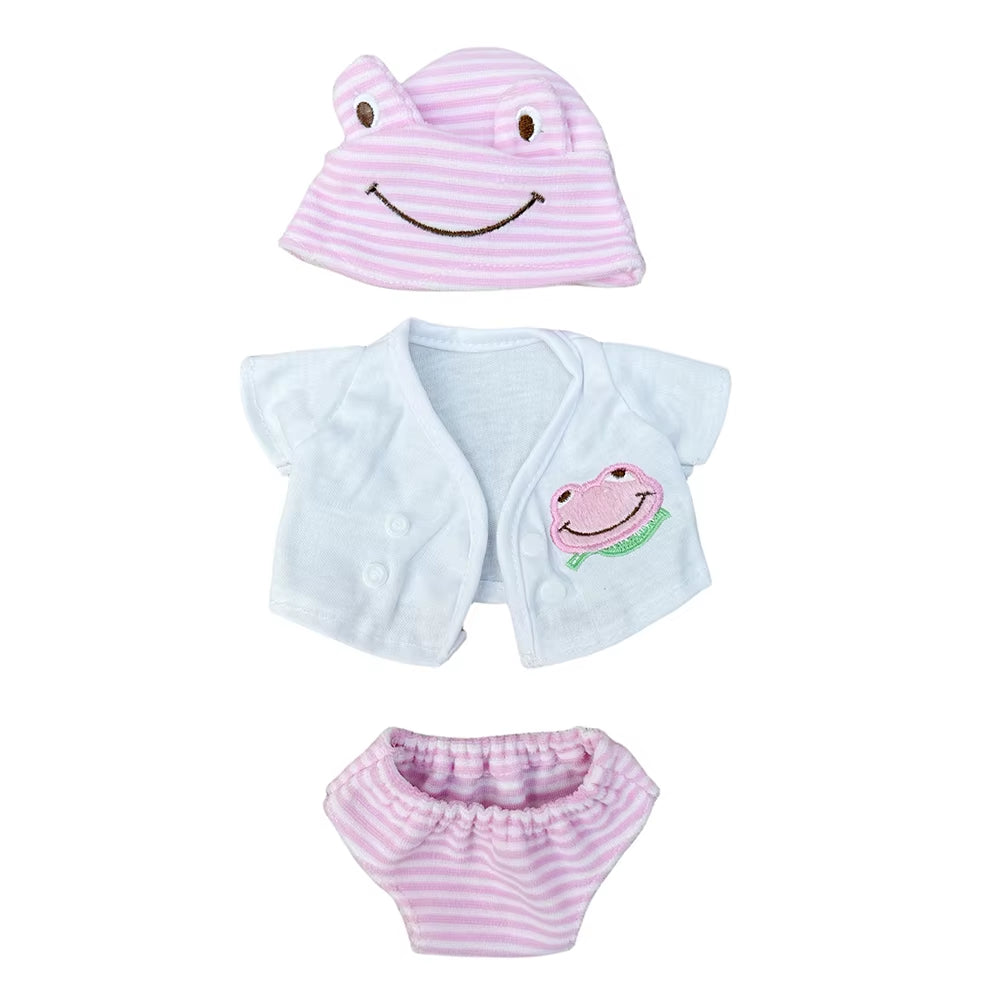 4 Styles Bebe Reborn Doll Clothes Suit for 10 or 13Inch Reborn Silicone Baby Dolls High Quality Outfits Reborn Doll Accessories