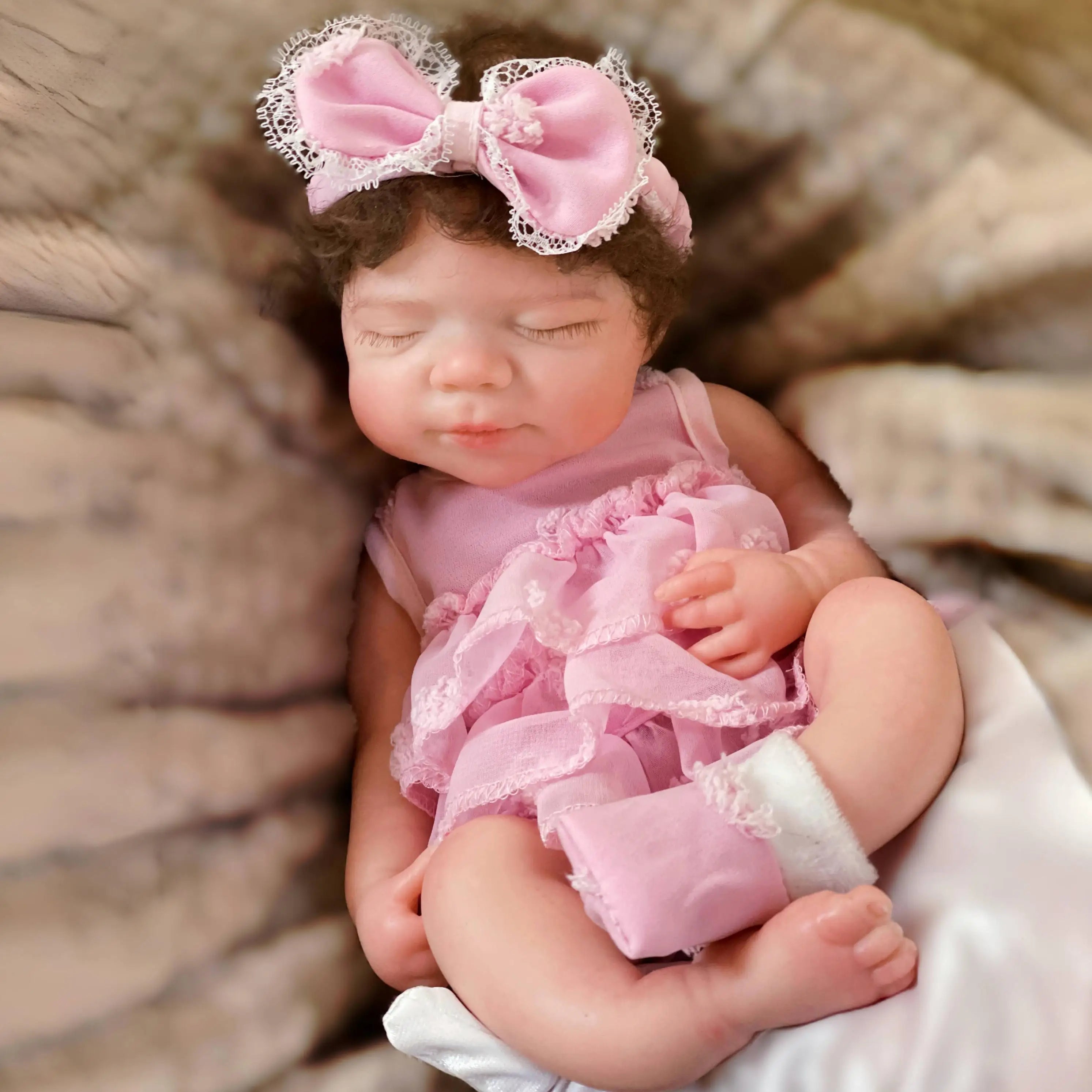 13Inch Open Mouth Pascale Reborn Dolls Full Body Soft Silicone Girl Painted Bebe Reborn Doll Toys Reborn De Silicone Real Cuerpo