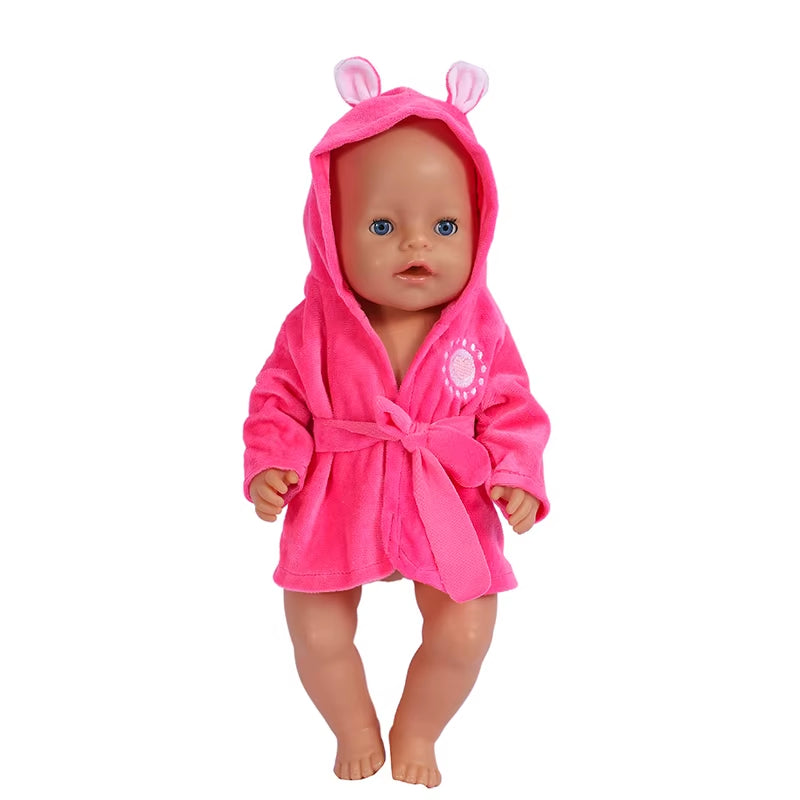 Baby Doll Clothes Flamingo Swimsuit Summer Clothes for 43Cm New Born Baby Doll Clothes Swim American 18 Inch Girl Dolls Bikini